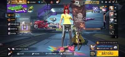 Bán acc FF 900k gdtg