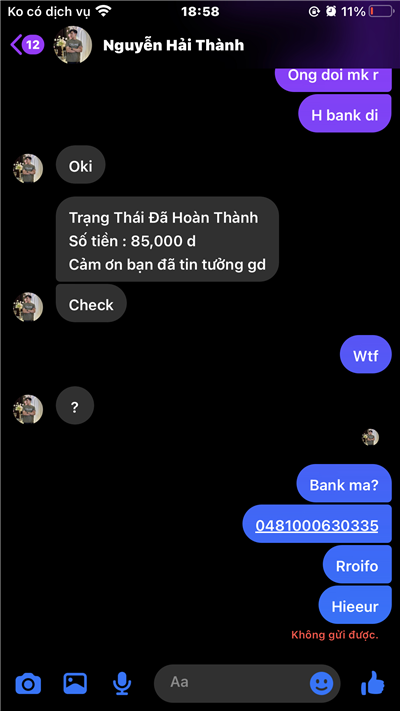 Scammer Fake Ceo Thegiare.vn