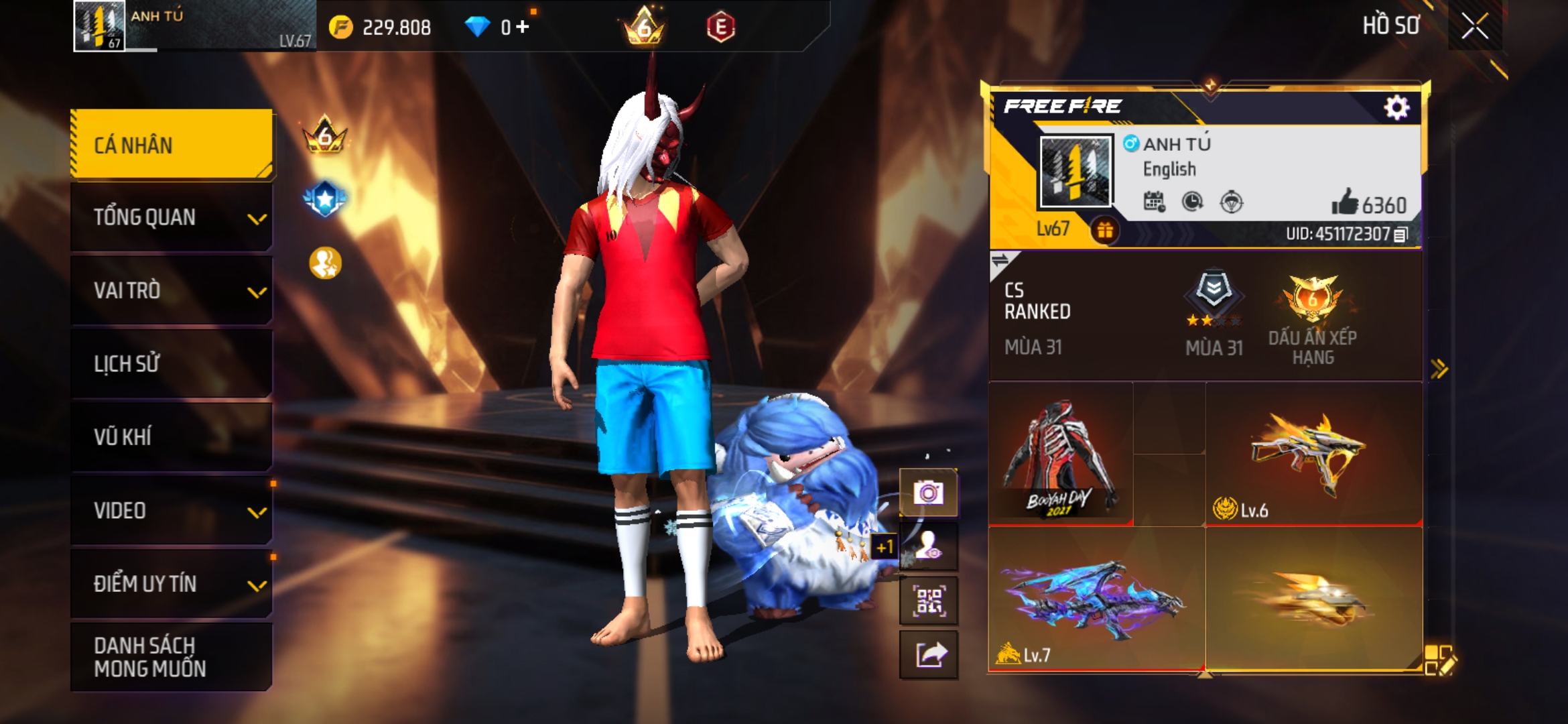 Ak7+ um6+ quỷ dạ xoa...
