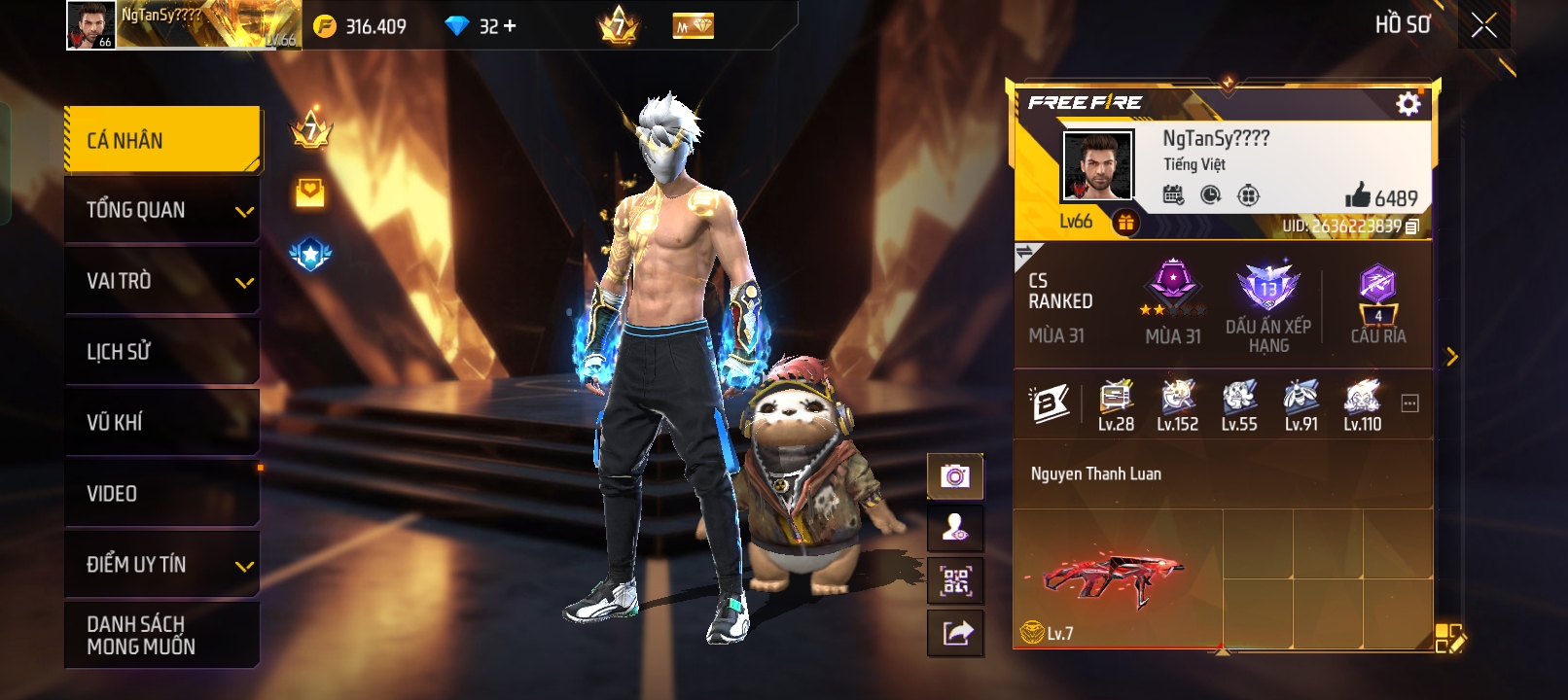 Bán acc 2m3